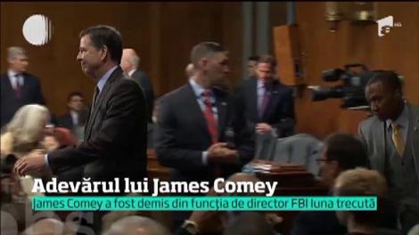 James Comey, fostul director FBI, este audiat asupra implicării Rusiei în alegerile prezidențiale
