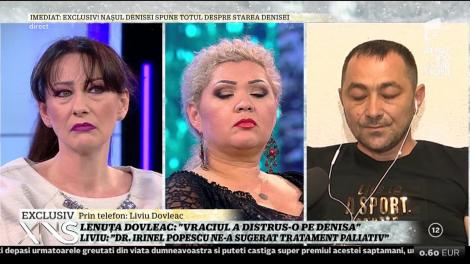 Liviu Dovleac, impresarul și vărul Denisei Răducu: "Un medic ne-a sugerat tratament paliativ"