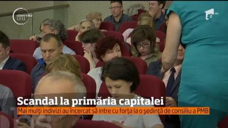 Scandal la Primăria Capitalei
