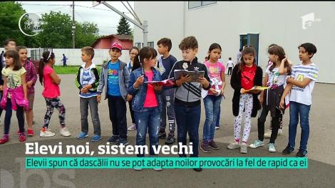 Școlile din România fac cu greu faţă elevilor cu personalitate puternică şi mereu pregătiți cu argumente