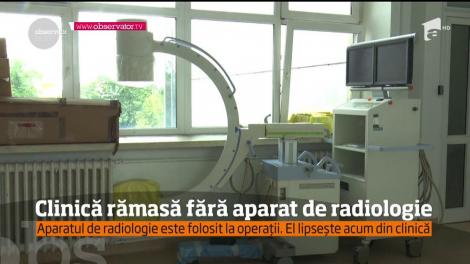Clinica de Urologie din Iaşi a rămas fără aparat de radiologie. Pacienții sunt redirecționați către alte spitale