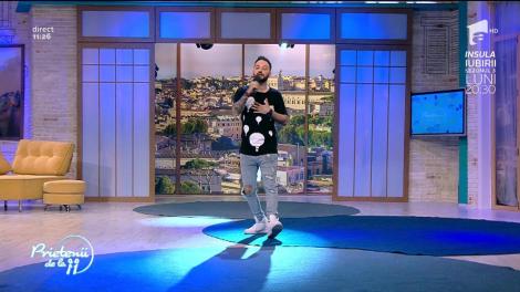 Muzică, play și liber la distracție! Mario Joy și a lui piesă "I miss you" au adus cheful de petrecere în platou. Diana Munteanu a dansat până la final