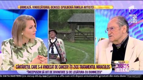 Simion Pop, cântărețul de muzică populară, s-a vindecat de cancer: "Începusem să uit de divinitate și de legătura cu Dumnezeu"