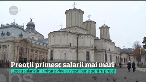 Legea salarizării unitare vine cu vești bune pentru preoți! Fețele bisericești vor primi mai mulți bani! Patriarhul Daniel va primi un salariu mai mare decât cel al preşedintelui României