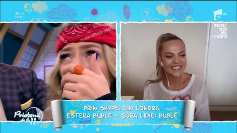 Estera, sora Lidiei Buble, surpriză uriaşă de ziua vedetei! Artista a izbucnit în lacrimi. Isaac, unul din cei 30 de nepoței ai săi, a emoționat-o teribil
