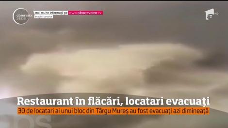 A fost panică într-un cartier din Târgu Mureş