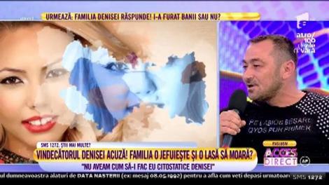 Marian Vasile, vindecătorul Denisei Răducu, acuzații la adresa persoanelor din jurul artistei: "Nu cred că familia a făcut bine că a internat-o la Sf. Luca"