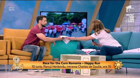 Aleargă pentru a vindeca! Race for the Cure Romania - Happy Run
