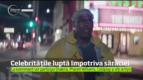 Mai multe celebrităţi vor susţine concerte caritabile împotriva sărăciei