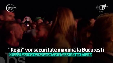 Trupa Kings of Leon a cerut siguranţă maximă la concertul de la Bucureşti