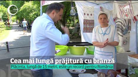 Cea mai lungă prăjitură cu brânză