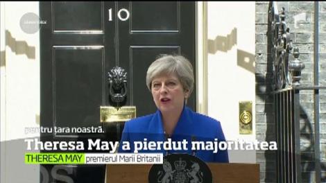 Victorie amară pentru Theresa May şi conservatorii britanici. Partidul premierului a pierdut majoritatea din Parlament