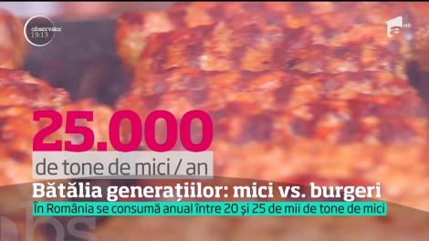 Bătălia generaţiilor: mici vs. burgeri