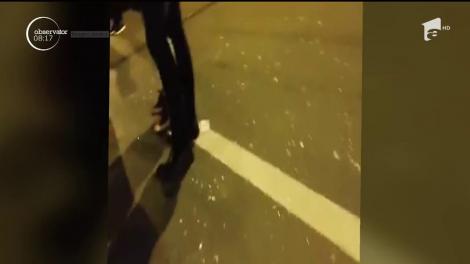 Accidente în Capitală! Un bărbat a distrus şapte maşini, iar un altul a fost spulberat de un autoturism pe Calea Plevnei