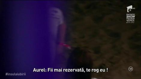 Aurel o tratează pe Maria ca pe amanta secretă! Încearcă să obțină complicitatea ei: ”Fii mai revervată, te rog”