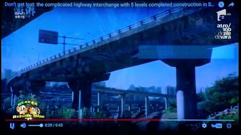 Smiley News: Cea mai tare construcţie de autostrăzi din China