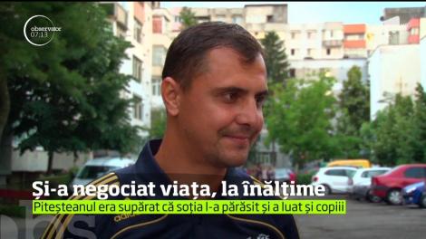 Momente de groază pentru locatarii unui cartier din Piteşti