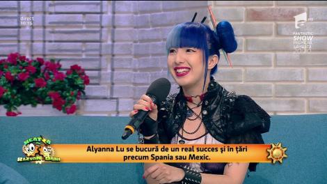 Alyanna Lu este singura cântăreață Otaku din România, cunoscută publicului larg datorită look-ului manga afișat