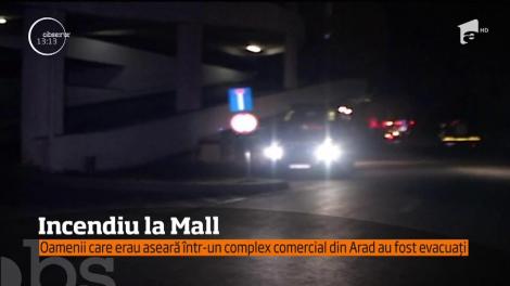 A fost panică mare într-un mall din Arad