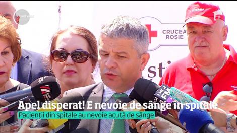 România are nevoie acută de sânge. Doar 2% dintre români donează