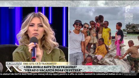 Lidia Buble: ”Vreau o vacanță doar cu fetele. Mi-ar plăcea să merg și singură!”