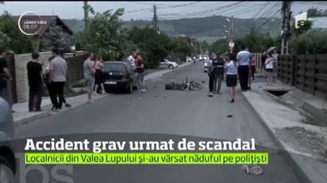 Un accident în care un bărbat a fost la un pas să-şi piardă viaţa a strânit revoltă în comuna Valea Lupului din Iaşi