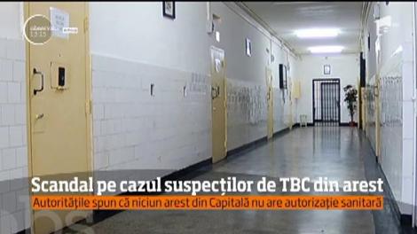 Este scandal imens în curtea Poliţiei Române, după apariţia unor informaţii potrivit cărora 10 persoane arestate preventiv în Capitală ar fi suspecte de TBC