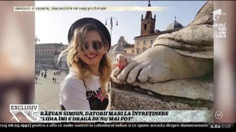 Răzvan Simion, declaraţie de dragoste adorabilă: ”Lidia îmi e dragă de nu mai pot”
