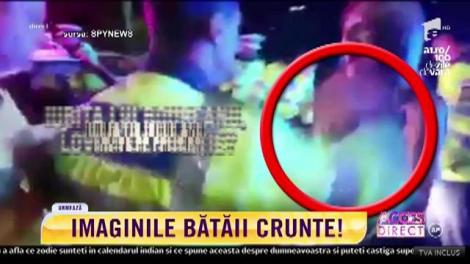 Cristi Boureanu, prăbușit pe şosea, după ce a primit un pumn din parte polițistului. Monica Tatoiu: "Erau 8 poliţişti contra unui amărât"