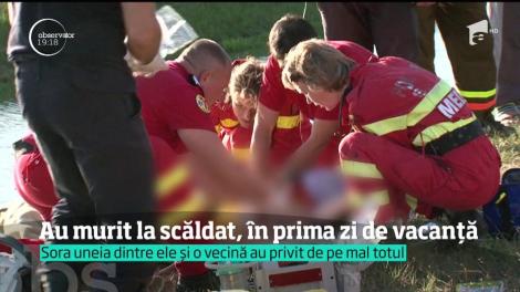 Două fetiţe dintr-un sat din Iaşi au murit împreună înecate în râu