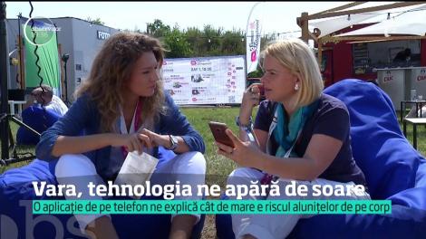 Tehnologia ne apără de soare. Radiaţiile pot fi măsurate cu ajutorul unei aplicaţii şi al unui plasture care rezistă pe piele cinci zile