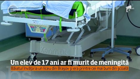 Dramă într-o familie din Braşov. Un băiat de 17 ani a murit de meningită