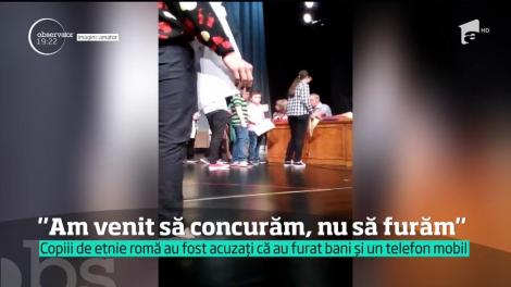 Acuzaţii de rasism la un spectacol pentru cei mici. Copiii de etnie romă au fost învinuiți că au furat bani și un telefon mobil