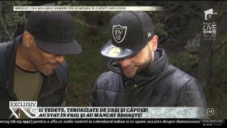 Provocare extremă pentru 11 vedete. Au fost terorizate de urs și au mâncat broaște!