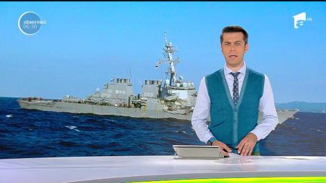 Distrugător al SUA, avariat într-un accident