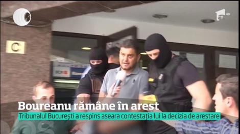 Cristian Boureanu mai rămâne cel puţin trei săptămâni în arest. Judecătorii i-au respins cererea de eliberare
