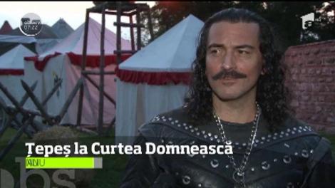 Vlad Ţepeş şi-a făcut, falnic, apariţia, pe cal, la Curtea Domnească din Târgovişte