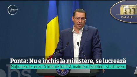 Sorin Grindeanu şi Victor Ponta vor şedinţă de Guvern