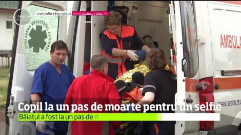 Un copil de zece ani a fost electrocutat când încerca să-şi facă un selfie, în Buzău