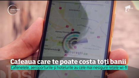 Cafenelele, aeroporturile și hotelurile au cele mai nesigure rețele wi-fi