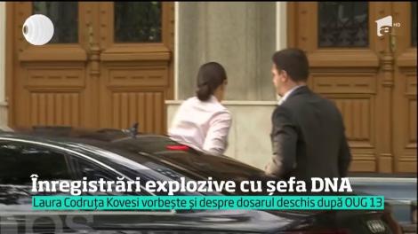 Înregistrări explozive cu șefa DNA. Laura Codruţa Kovesi îi cere unui procuror să ajungă premier