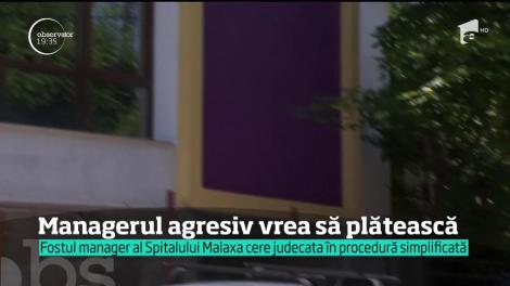 Florin Secureanu, managerul de la Spitalul Malaxa, vrea să achite prejudiciul în dosarul de delapidare