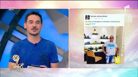 Rubrica "Decât un prieten în plus pe Facebook, mai bine un prieten în minus". Mesajul zilei: "Nu miros ca toţi ţigani eu chandesc ca barosani"