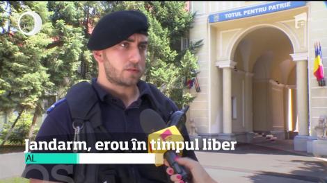 Albert Crâșmaru, de meserie jandarm, e privit ca un erou după ce a prins un hoț în timpul liber