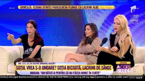 Marian, iubitul Tatianei, tânăra amenințată cu moartea: "Am bătut-o pentru că nu făcea nimic în curte"