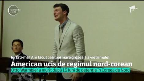 Studentul american, Otto Warmbier, a murit după 19 luni de detenție în Coreea de Nord