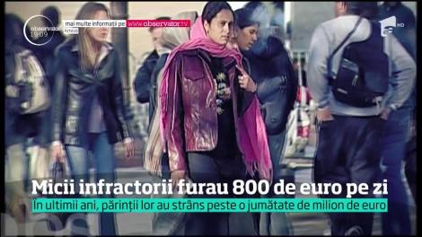 Cea mai mare școală de hoți a funcționat la Iași! Micii infractori furau 800 de euro pe zi
