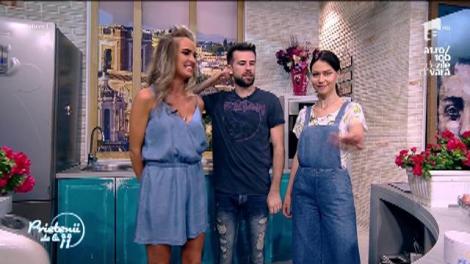 O reţetă uşoară, tocmai bună pentru vară! Andreea Moldovan găteşte o "Maxi salată", la "Prietenii de la 11"