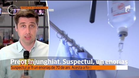 Un preot din Bucureşti a ajuns la Spitalul Universitar, după ce a fost înjunghiat în spate!