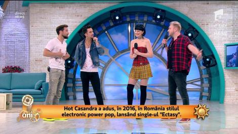 Hot Casandra a lansat prima piesă în limba română: "Numele melodiei este dat după un personaj real!"